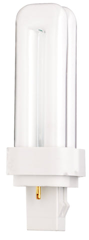 Satco S8317 2700K 13-Watt GX23-2 Base T4 Quad 2-Pin Tube for Magnetic Ballasts, 1 Count (Pack of 1)