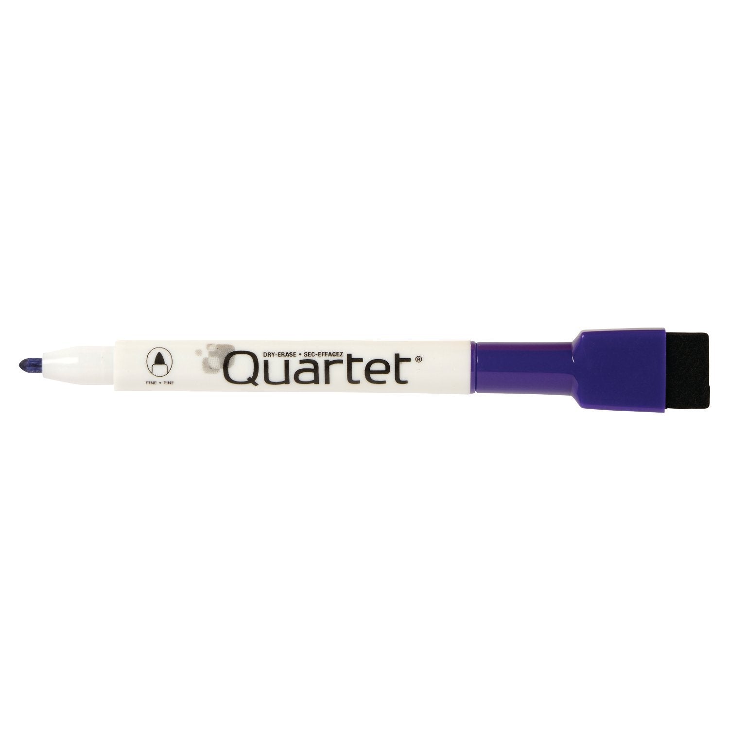 Quartet Magnetic Dry Erase Markers, Fine Point, ReWritables, Mini, Magnetic, Assorted Colors, 6 Pack (51-659312Q)