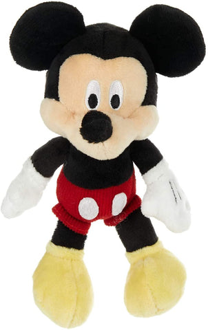 Disney Baby Mickey and Minnie Mouse Stuffed Animal Plush Toy Mini Jingler, 6.5 inches 2 Set