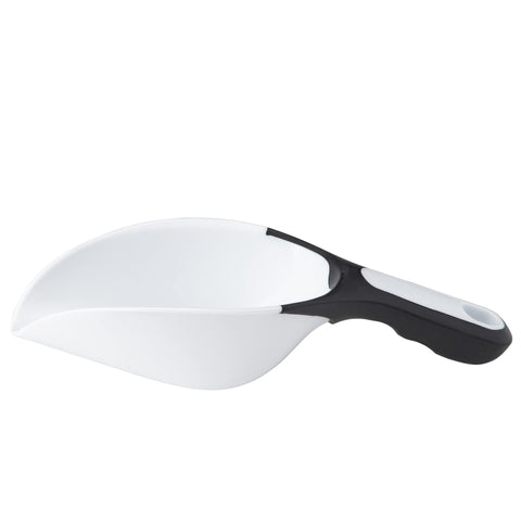 Chef Craft Select Plastic Scoop, 1 Cup, White