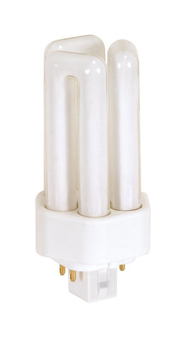 Satco S8398 4100K 13-Watt GX24q-1 Base T4 Triple 4-Pin Tube for Electronic and Dimming Ballasts