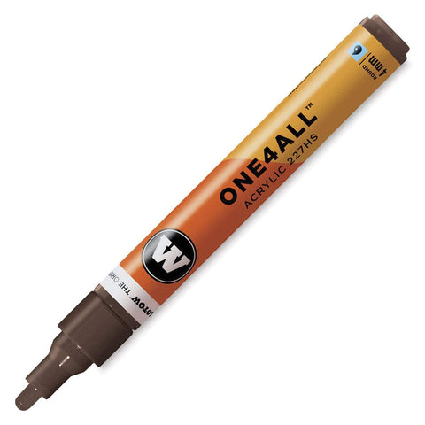 Molotow ONE4ALL Acrylic Paint Marker, 4mm, Hazelnut, 1 Each (227.210)