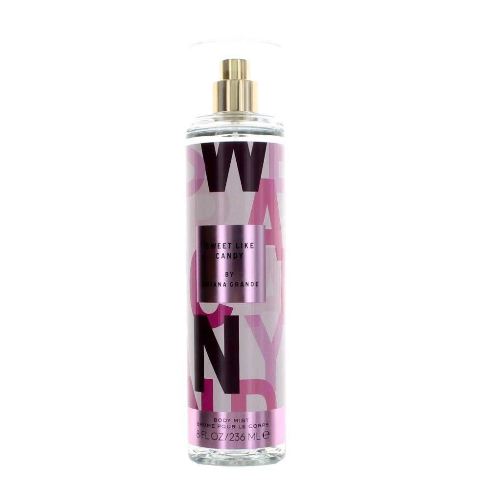 Ariana Grande Sweet Like Candy Body Mist – Fruity & Gourmand Fragrance for Women – 8 Fl Oz
