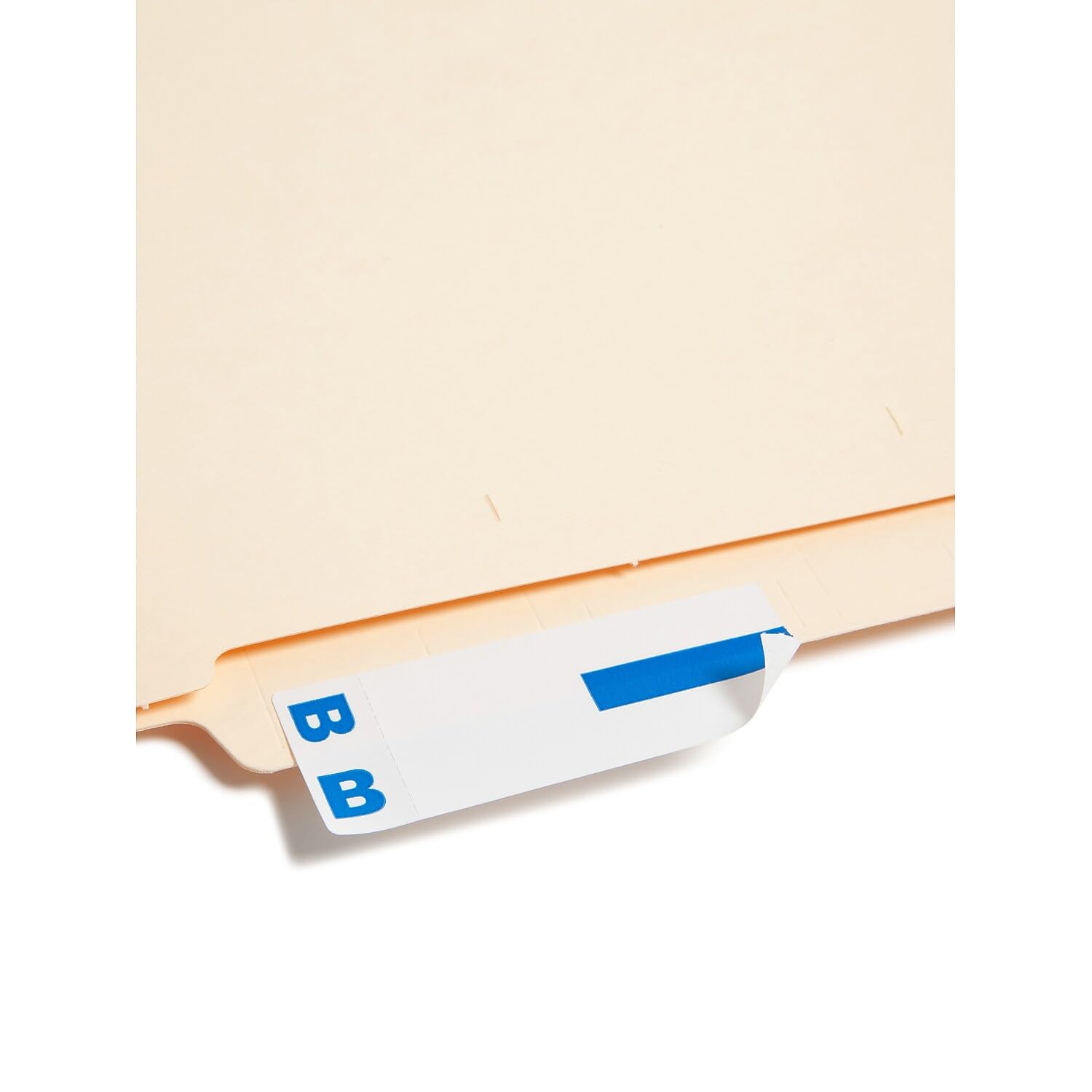 Smead AlphaZ NCC Color-Coded Label, B&O, Label Sheet, Dark Blue, 100 per Pack (67153)