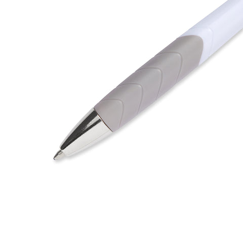 Paper Mate InkJoy 700RT Retractable Ballpoint Pens, Medium Point, White Barrel, Black Ink, 12 Count - Office Supplies, Journaling, Writing Essentials