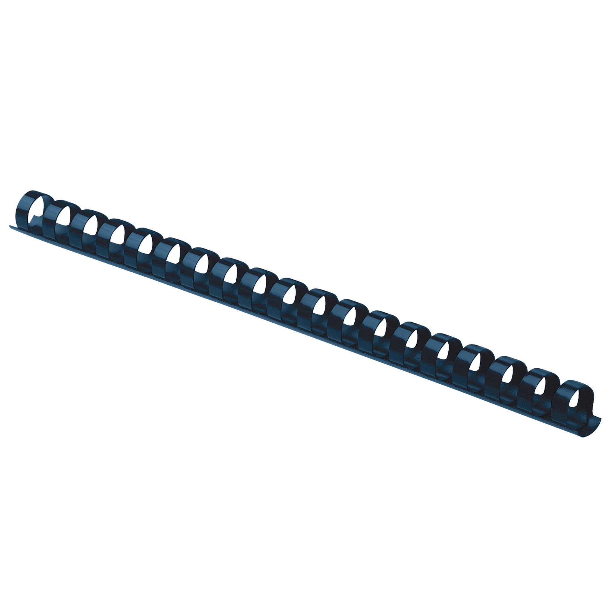 Fellowes 52501, Plastic Combs - Round Back, 1/2", 100 pack, Navy