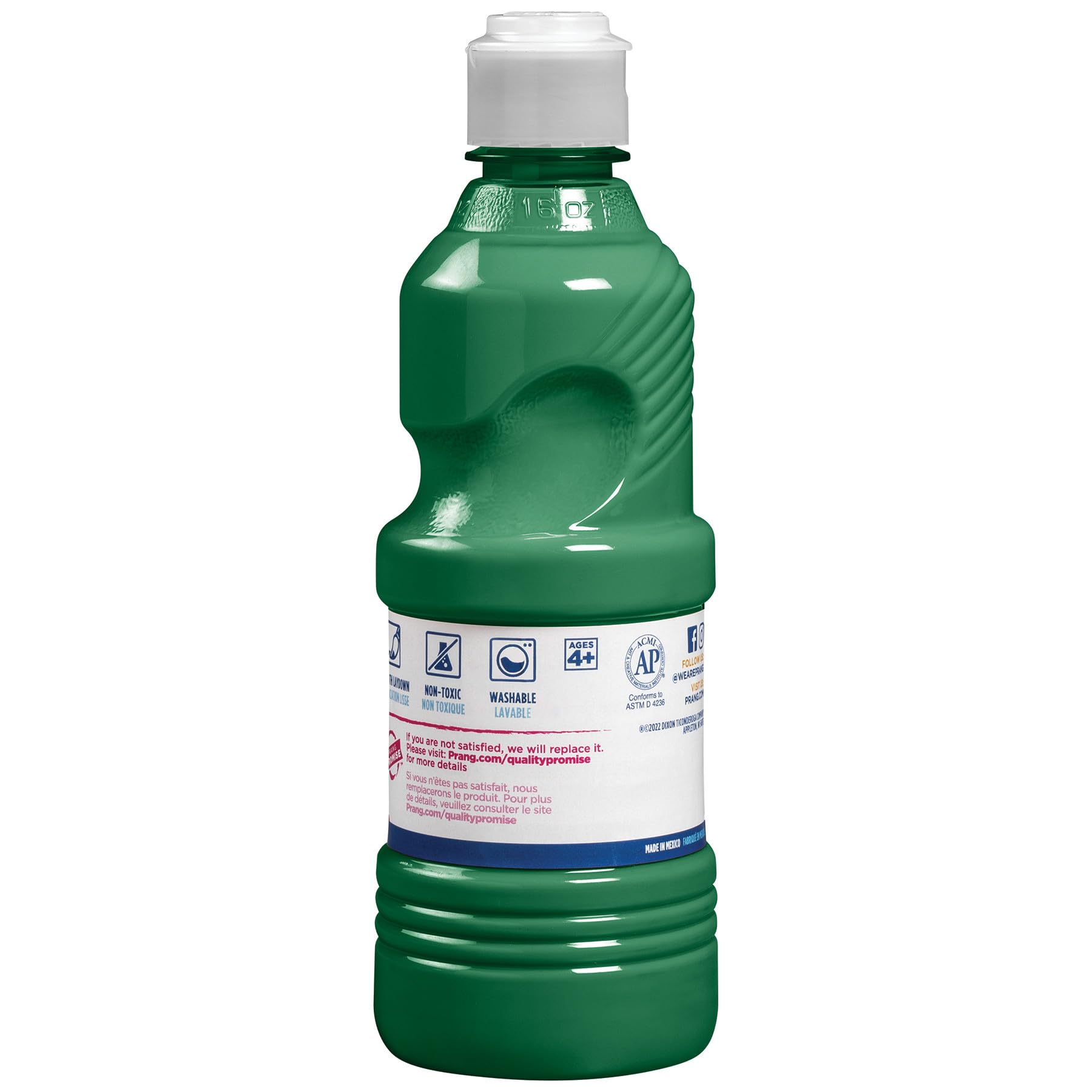 Prang Washable Tempera Paint, Green, 16 Oz., 1 Count