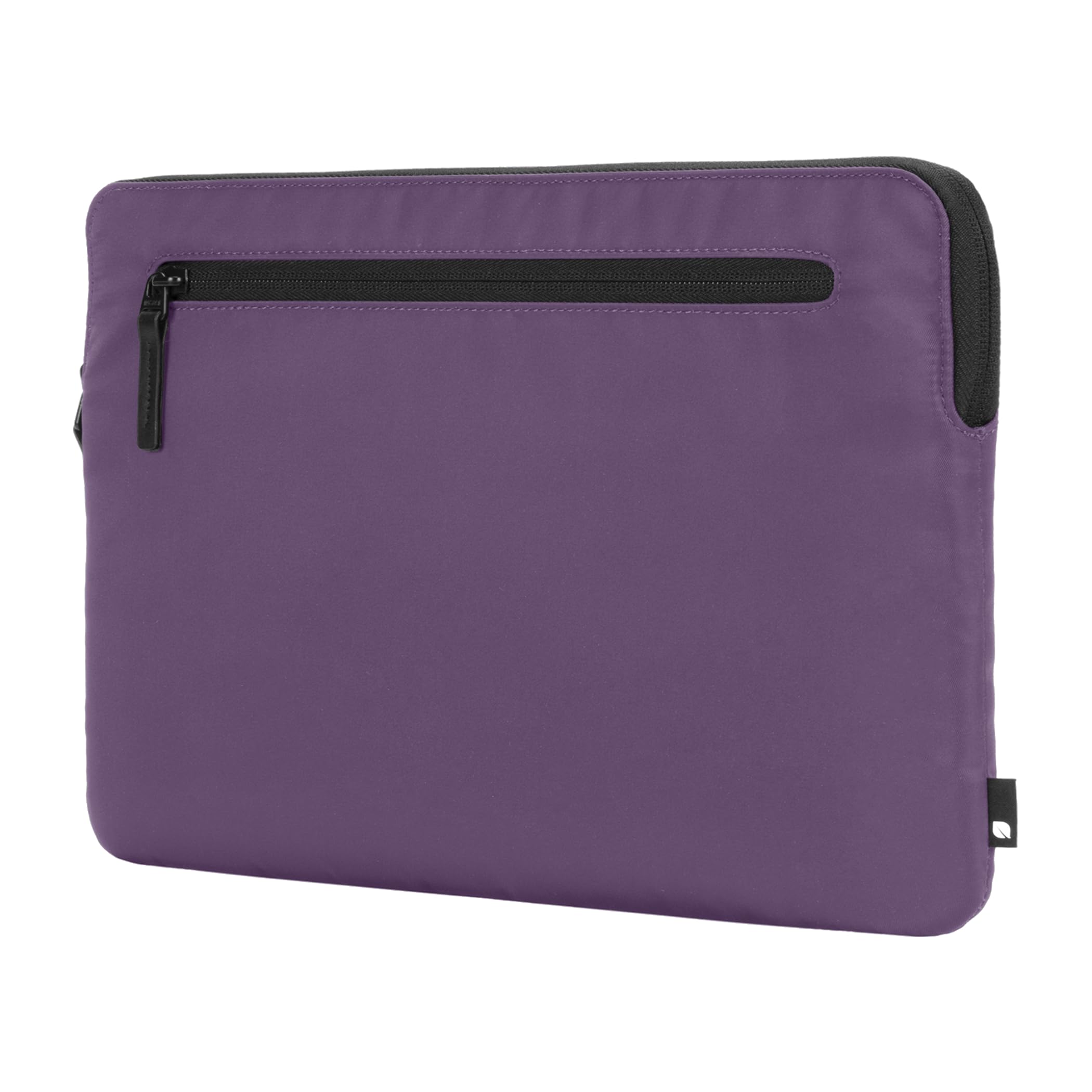 Incase Compact Laptop Sleeve with Flight Nylon - 16 Inch MacBook Pro and Laptop Case – Slim Computer Sleeve with Faux Fur Lining, Front Accessory Pocket with Zipper - Nordic Mauve
