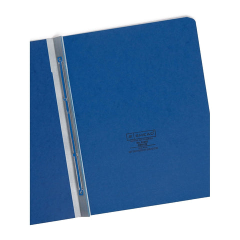 Smead 81352 Side Opening PressGuard Report Cover Prong Fastener Letter Dark Blue