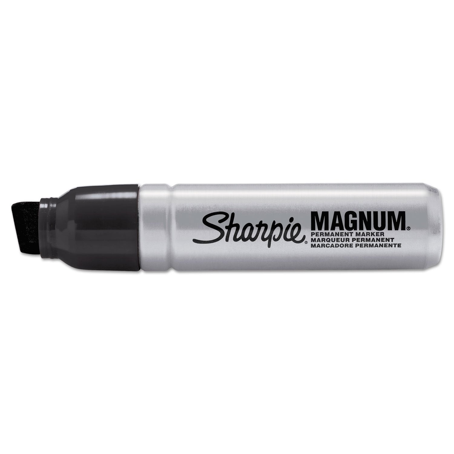 SHARPIE Magnum Permanent Markers, Chisel Tip, Black, (Pack of 1)