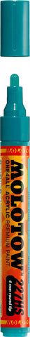 MOLOTOW ONE4ALL Acrylic Paint Marker, 4mm, Lagoon Blue, 1 Each (227.221)