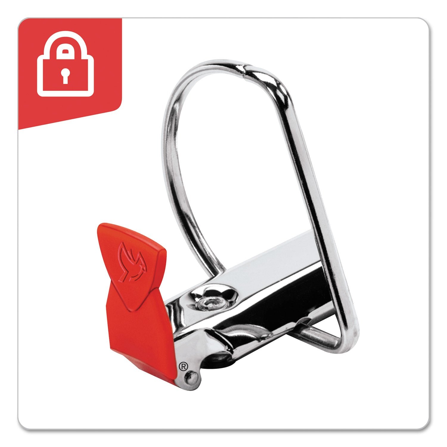 Cardinal 26321 Clearvue Binder, D-Ring, 2-Inch Capacity, 11-Inch x8-1/2-Inch, Black
