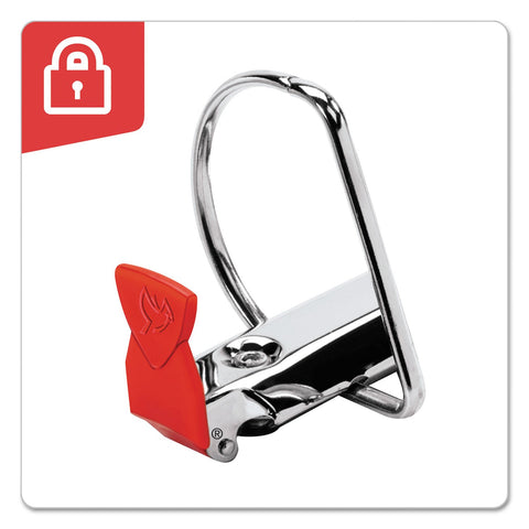 Cardinal 26321 Clearvue Binder, D-Ring, 2-Inch Capacity, 11-Inch x8-1/2-Inch, Black