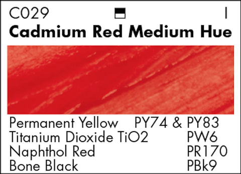 Grumbacher Academy Acrylic Paint, 150ml/5.07 oz Metal Tube, Cadmium Red Medium Hue (C02911)