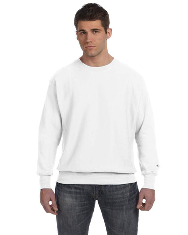 Champion Reverse Weave Crewneck Sweatshirt S149 M White