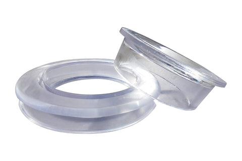 Shepherd Hardware 8530E Umbrella Hole Ring Set - 2-Inch, 6-Pack