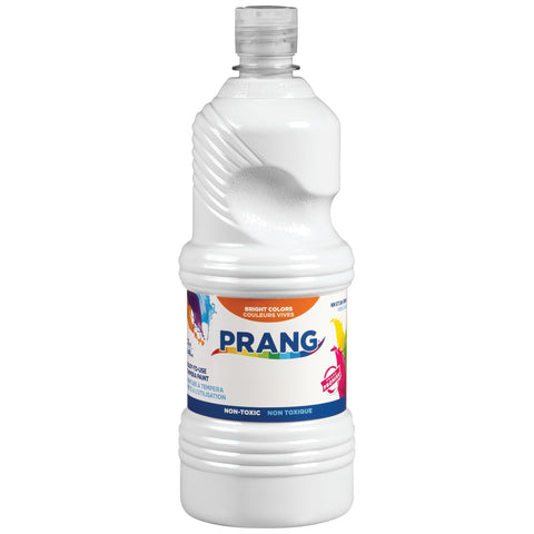 Prang Ready-to-Use Tempera Paint, White, 32 Oz., 1 Count