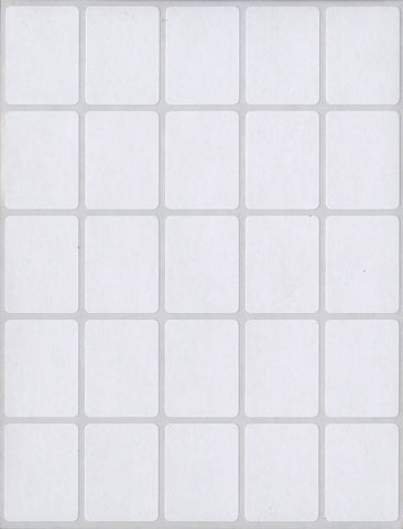 MACO White Rectangular Multi-Purpose Labels, 3/4 x 1 Inches, 1000 Per Box (MS-1216)