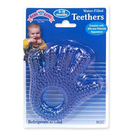 Babyking Water-Filled Hand and Foot Teethers, Assorted Colors, 1 Count