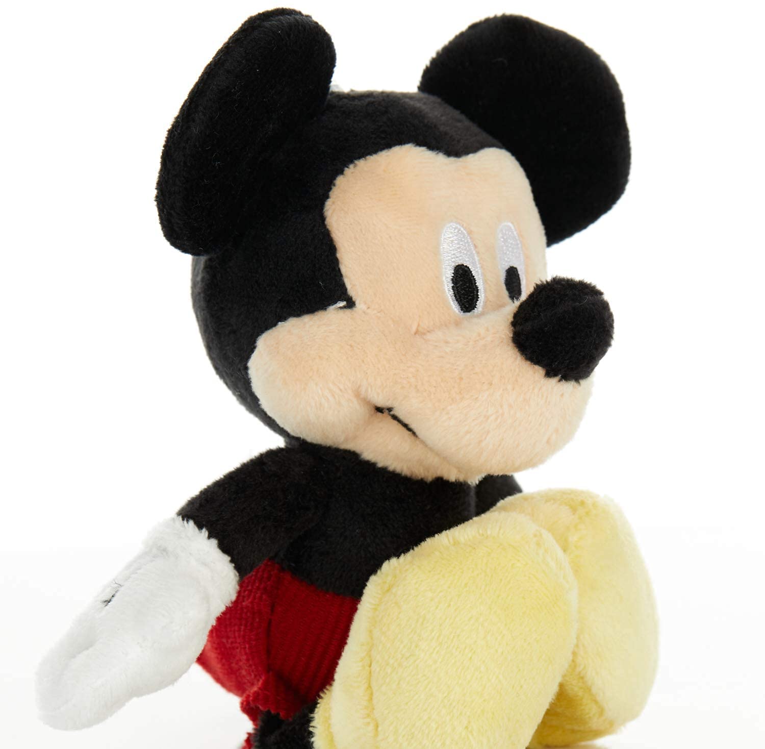 Disney Baby Mickey and Minnie Mouse Stuffed Animal Plush Toy Mini Jingler, 6.5 inches 2 Set