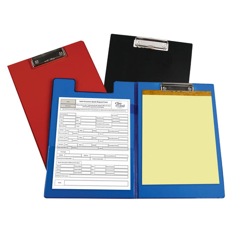 C-Line Clipboard Folder, Letter Size, Holds up to 75 Sheets, 1 Clipboard, Color May Vary (30600)