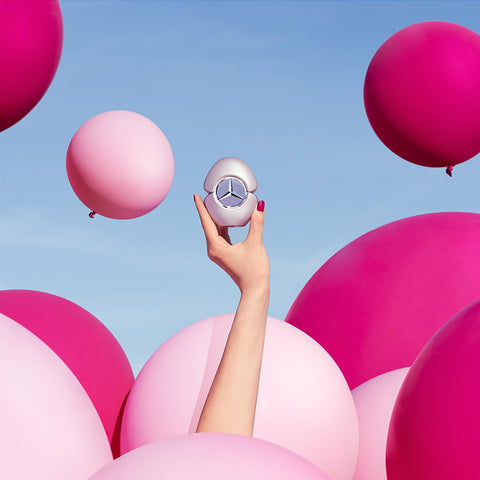 Mercedes Benz Woman - Elegant Fragrance With Sweet, Floral, Fruity Notes - Mesmerize The Senses With Original Luxury Women's Eau De Toilette Spray - Endless Day Through Night Scent Payoff - 3 OZ