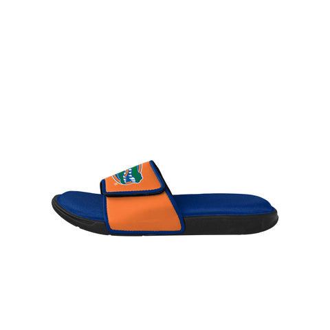 FOCO NCAA Florida Gators Mens Deluxe Foam Sport Shower Slide Flip Flop SandalsDeluxe Foam Sport Shower Slide Flip Flop Sandals, Team Color, Medium/ Mens Size 9-10