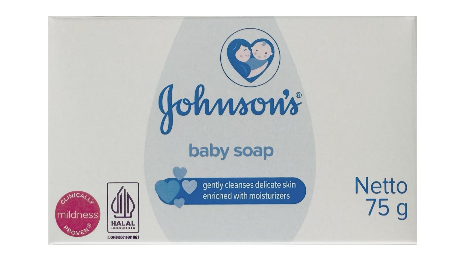 Johnson's Baby Soap Gentle by Johnson & Johnson for Kids - 3.5 oz Soap