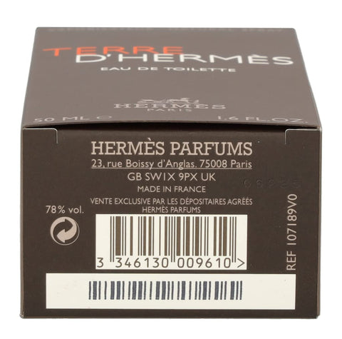 Terre D'Hermes by Hermes for Men 1.6 oz Eau de Toilette Spray
