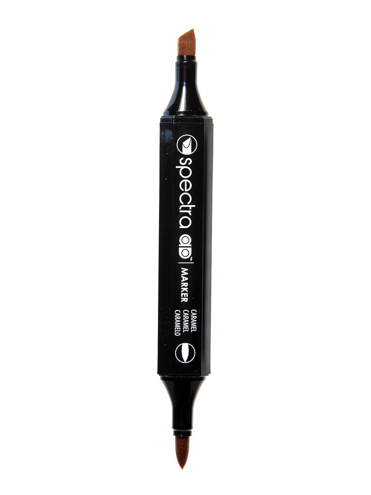 AD Marker Chartpak Spectra, Tri-Nib and Brush Dual-Tip, Caramel, 1 Each (S037AD)
