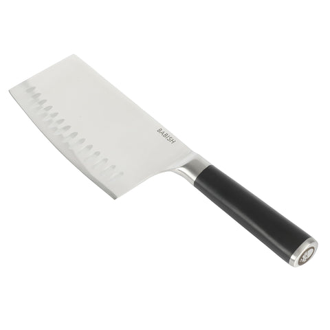 Babish 6.5-Inch Forged Cleaver Knife – High-Carbon 1.4116 German Steel Full Tang Kitchen Knife for Heavy-Duty Chopping and Slicing