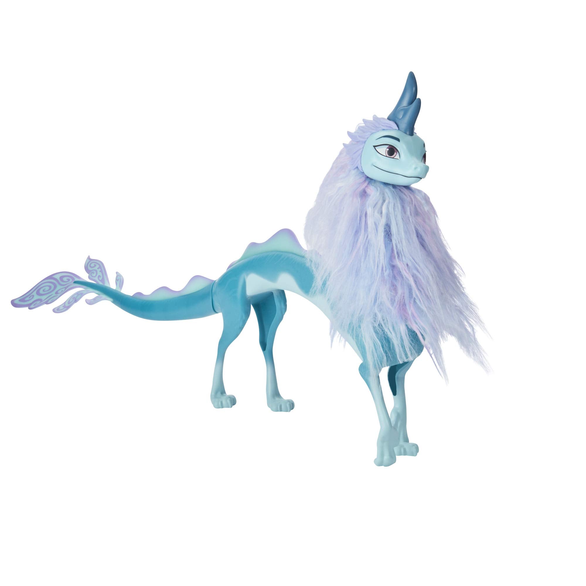 Disney Princess Raya and The Last Dragon Sisu Figure, Dragon Doll with Hair, Toy for Girls and Boys Ages 3 and Up
