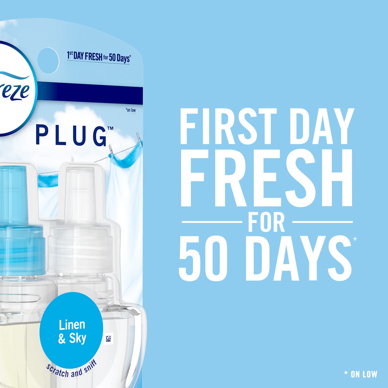 Febreze Plug In Air Freshener Scented Oil Refill, Gain Original Scent