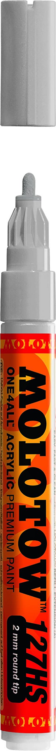 MOLOTOW ONE4ALL Acrylic Paint Marker, 2mm, Grey Blue Light, 1 Each (127.243)