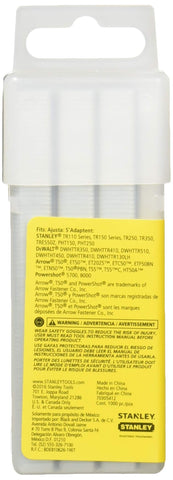 Stanley Sharpshooter Staples, 3/8 Inch Leg Length, 1000/Box (TRA706T)