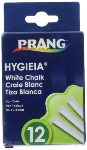 DIXON TICONDEROGA COMPANY PRANG HYGIEIA DUSTLESS BOARD CHALK (Set of 6)