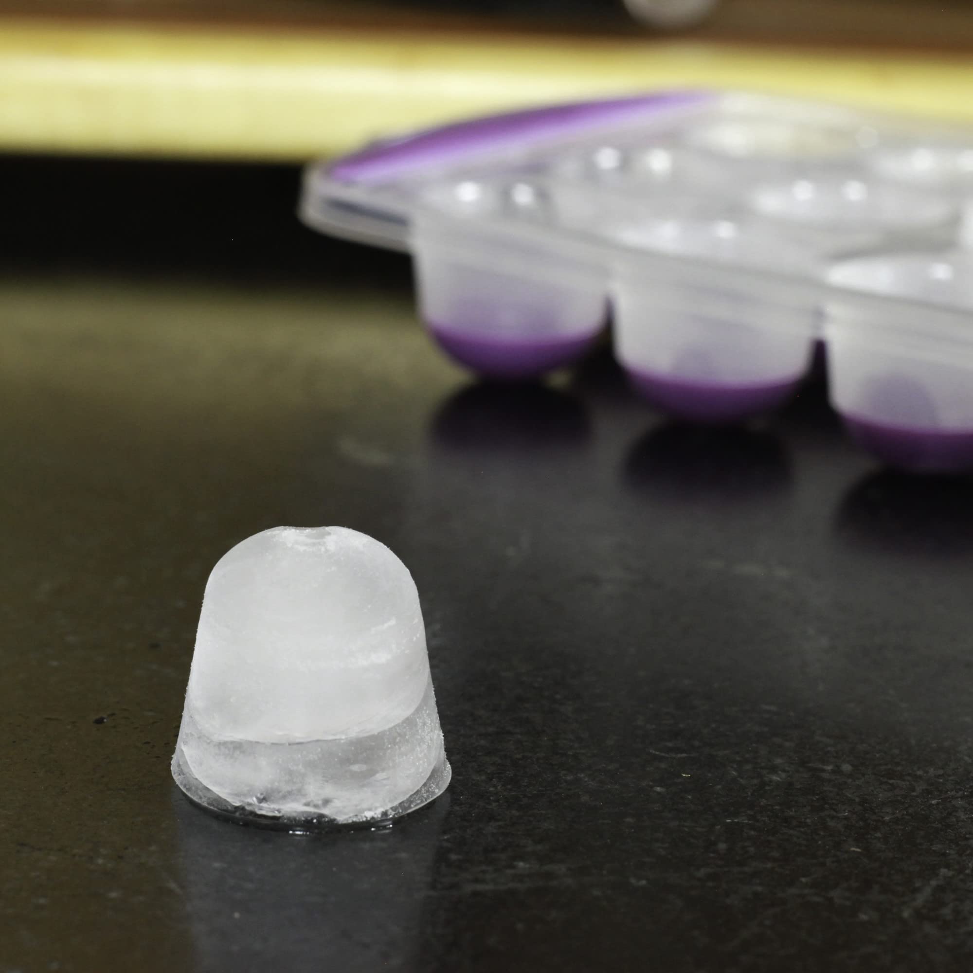 Chef Craft Select Plastic Ice Cube Tray, 11 inch in length yields 21 cubes, Color May Vary