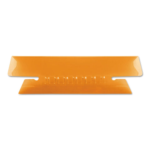 Pendaflex Insertable Tabs, Orange, 25 Per Pack (43 1/2 ORA)