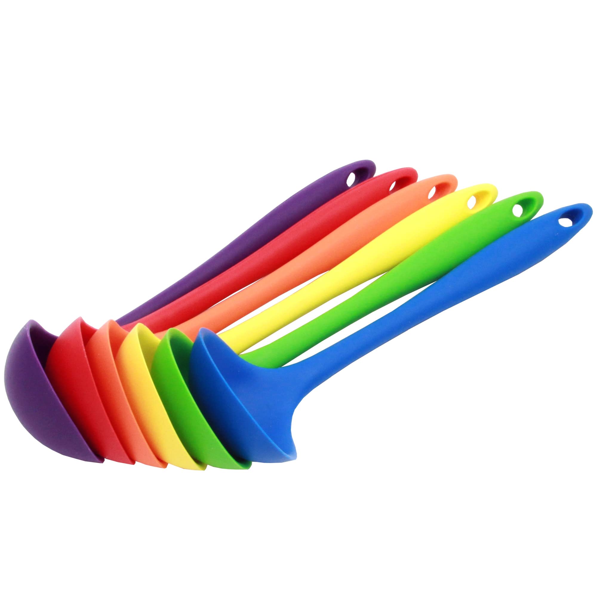 Chef Craft Premium Silicone Cooking Ladle, 11.25 inch, Purple