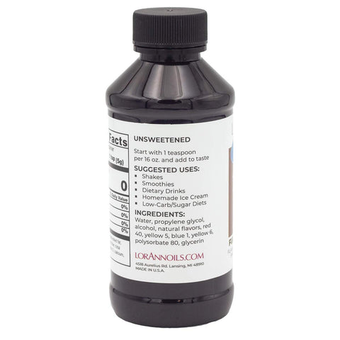 LorAnn Fudge Brownie Flavor Fountain, 4 oz Bottle