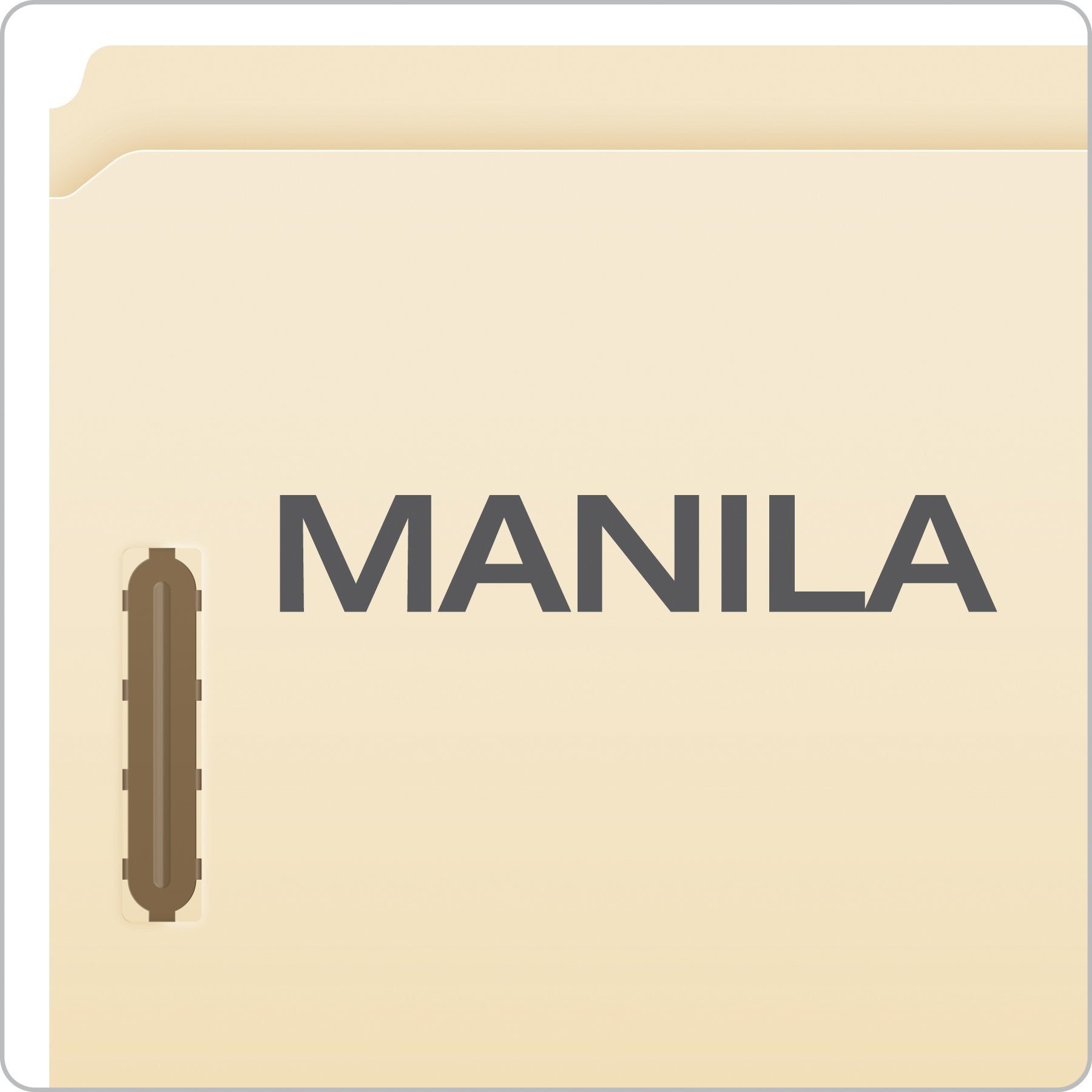 Pendaflex Manila Fastener Folders, Letter Size, 2 Fasteners, Straight Cut, 50/BX (FM212)