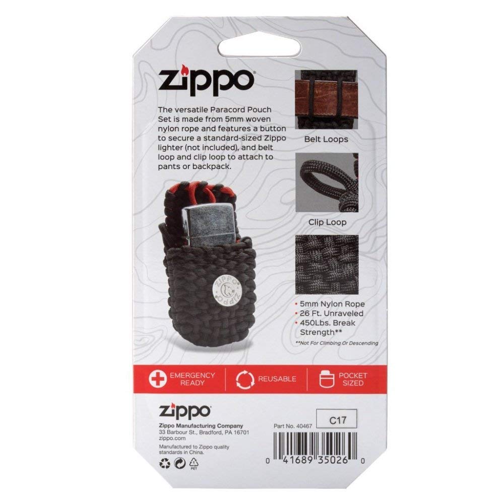 Zippo Pouch, Paracord