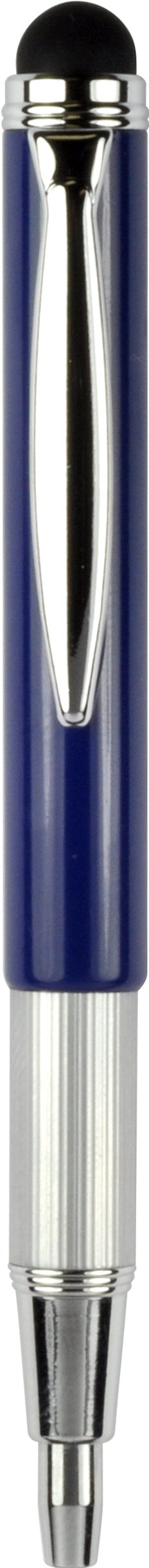 Zebra Pen, StylusPen, 1.0mm Black Ink Ballpoint Pen with 8.0mm Stylus, Expandable Compact Design for Pockets and Purse, Dual-Purpose Touchscreen Tool, 2-Pack (33602)