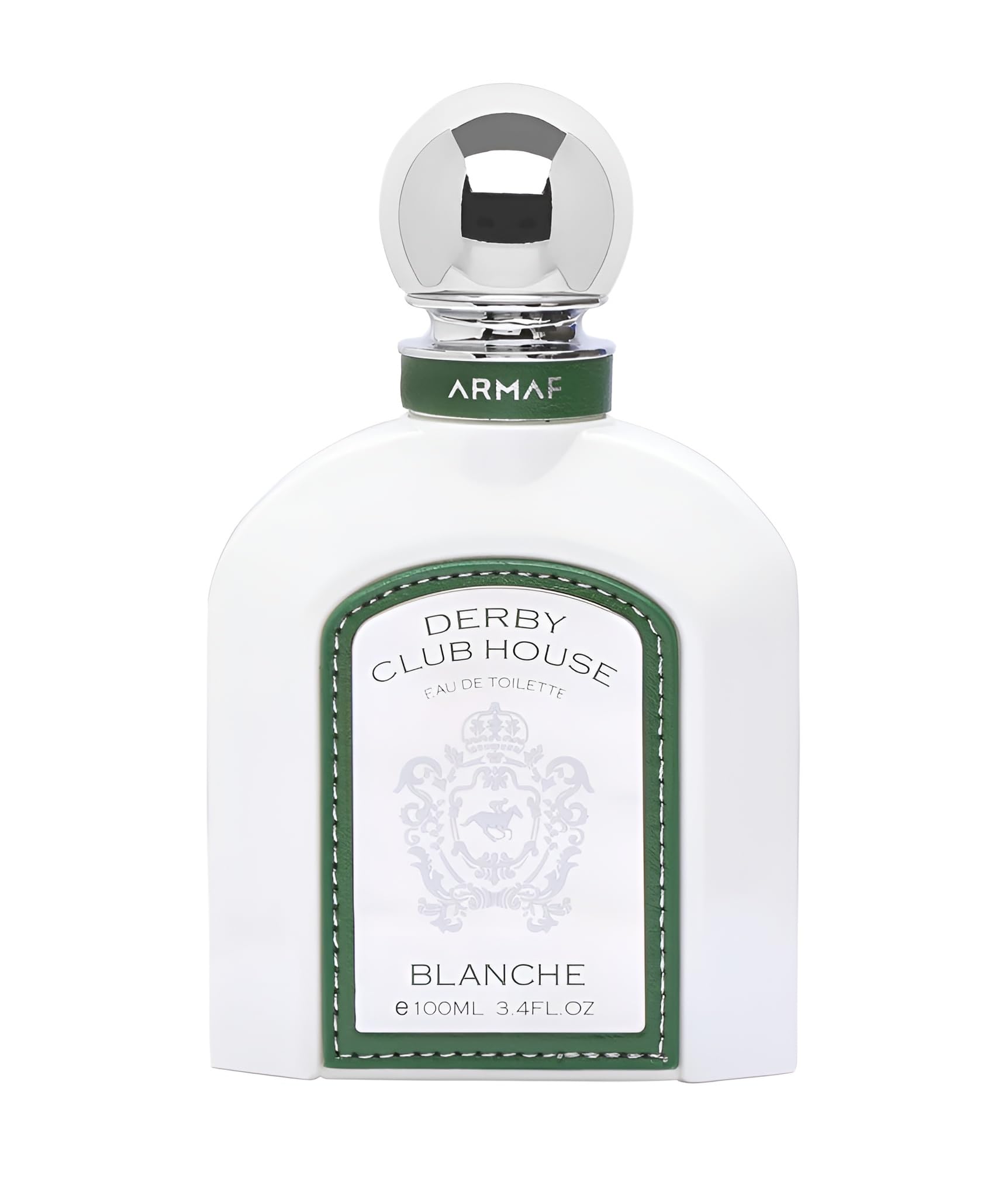 Armaf Derby Club House Blanche for Men Eau de Toilette Spray, 3.4 Ounce