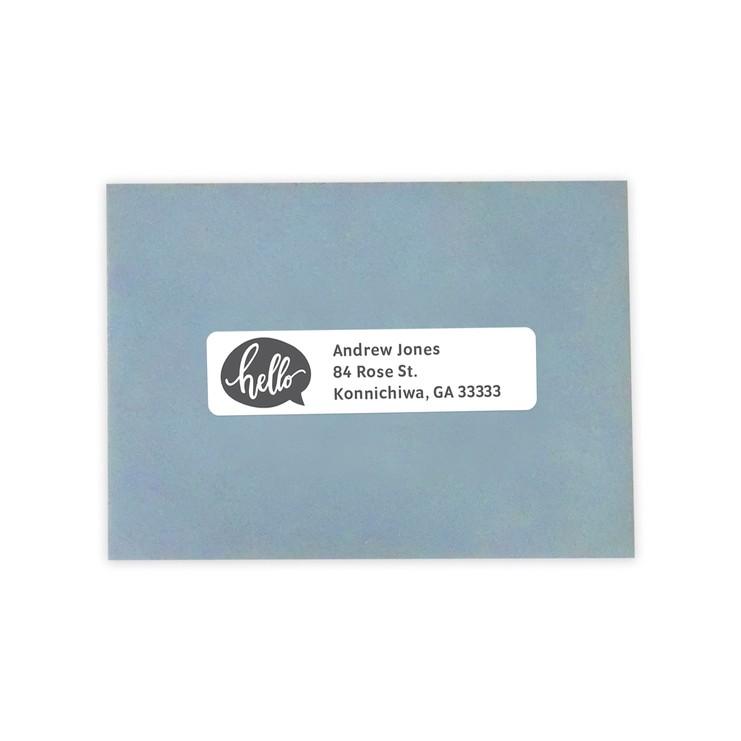 MACO COVER-ALL Printable Labels for Shipping - Laser/Ink Jet Compatible Shipping Labels, 20 per Sheet, 1" x 4", Box of 100 Pages/2000 Labels, White