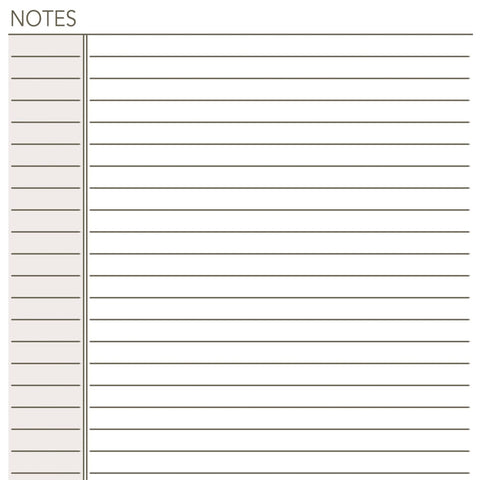 AT-A-GLANCE Day Runner Notes Pages, 87228 DAY-TIMER, Refill, Loose-Leaf , Undated, for Planner, 5-1/2" x 8-1/2", Size 4, 30 Sheets/Pack (011-200)