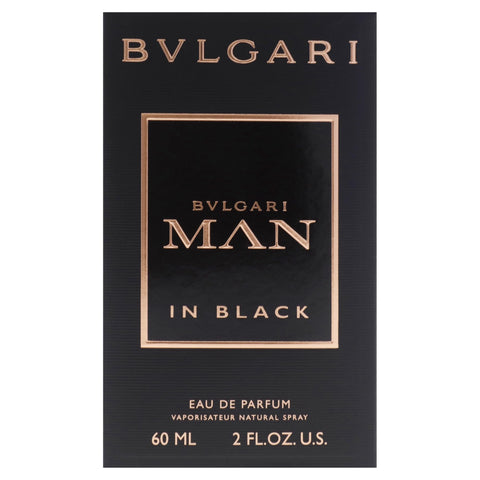 Bvlgari Man in Black Eau De Parfum Spray, 2 Ounce