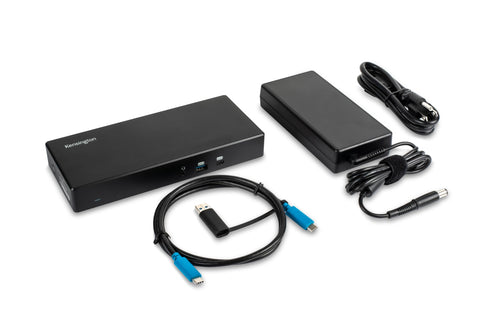 Kensington SD4780P Displaylink USB-C Docking Station for Windows, MacBooks ane Surface – Dual 4K Video, 100W PD (K33620NA)