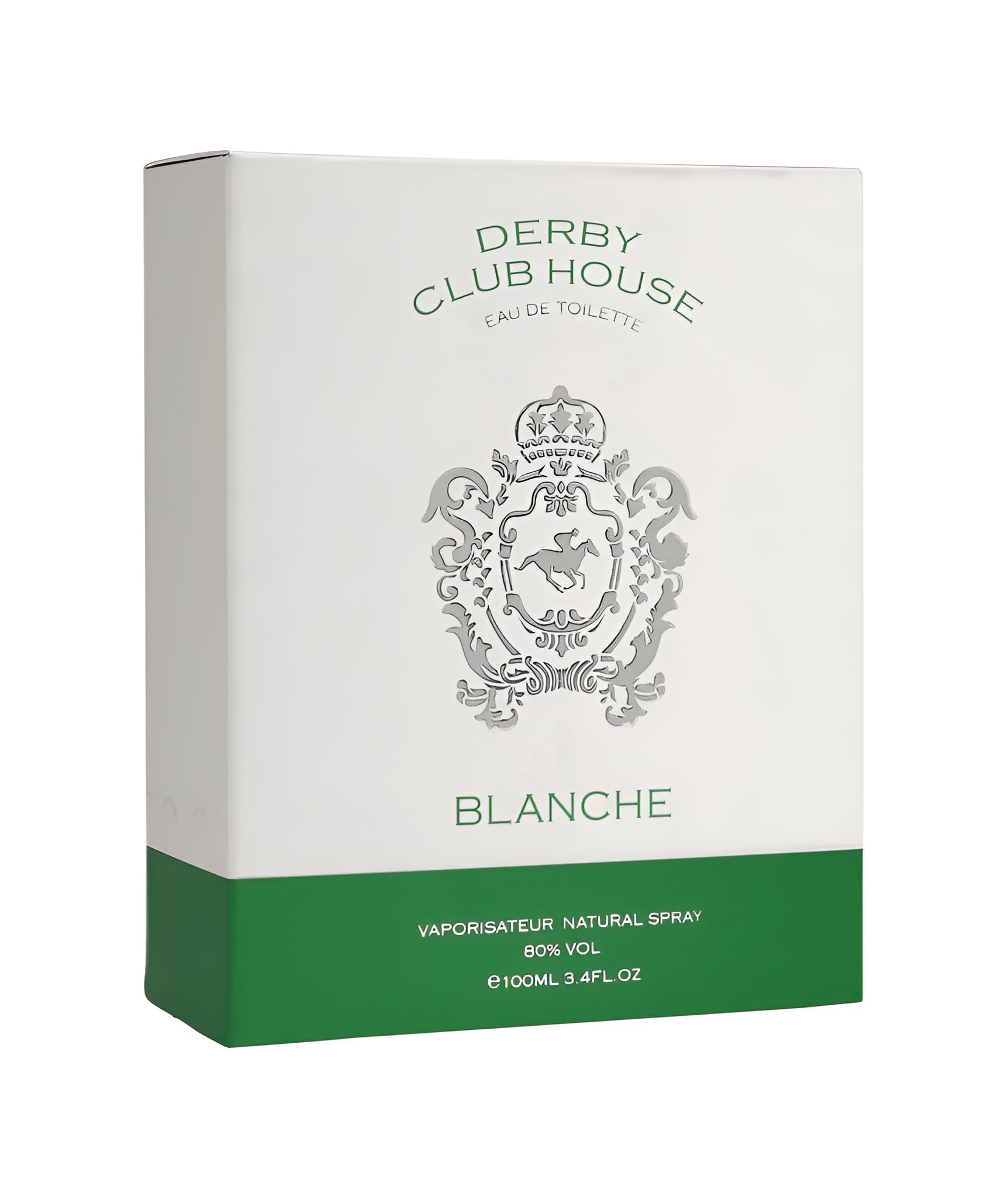 Armaf Derby Club House Blanche for Men Eau de Toilette Spray, 3.4 Ounce