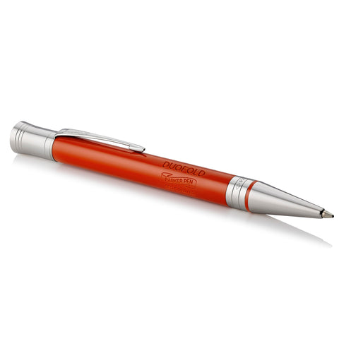 PARKER Duofold Ballpoint Pen, Classic Big Red Vintage with Medium Point Black Ink Refill